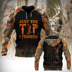Blisscorners BowHunting Just The Tip I Promise Orange Camouflage Hunting Apparels
