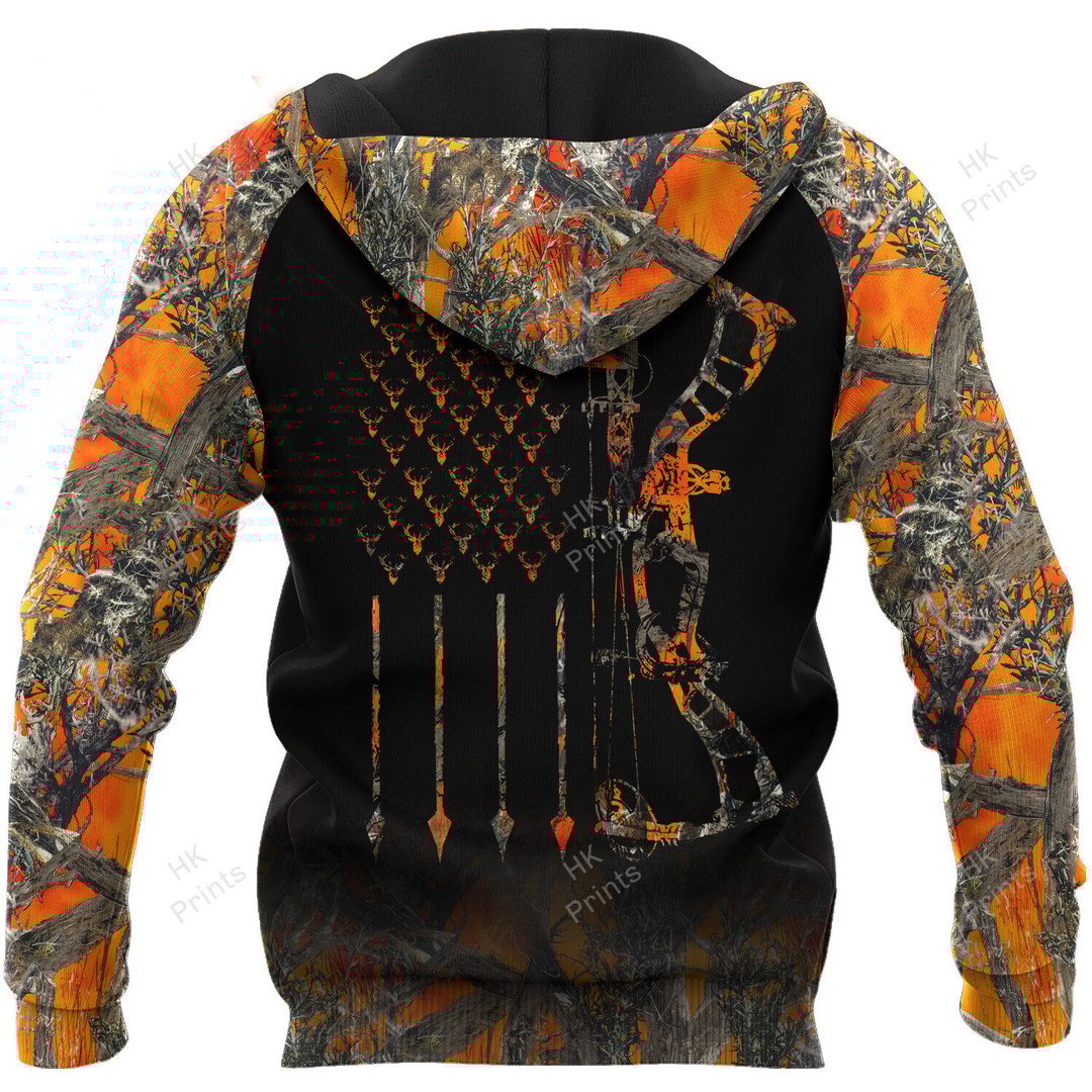 Blisscorners BowHunting Just The Tip I Promise Orange Camouflage Hunting Apparels