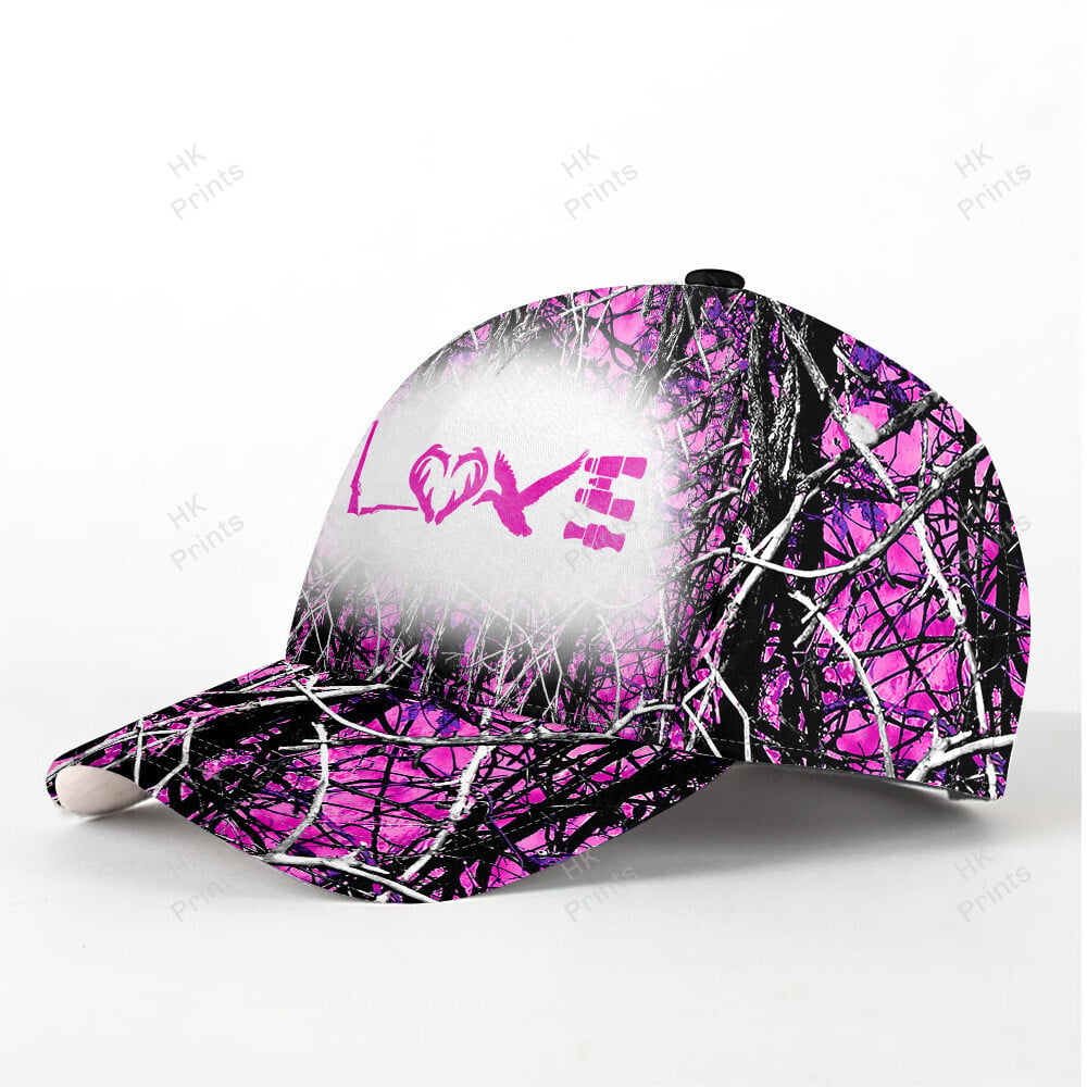 Blisscorners Pink Camouflage Country Girl Love Hunting Apparels