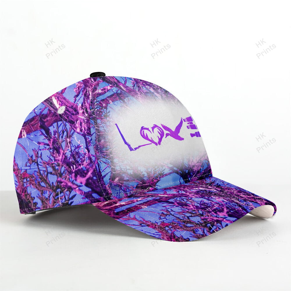 Blisscorners Purple Camouflage Country Girl Love Hunting Apparels