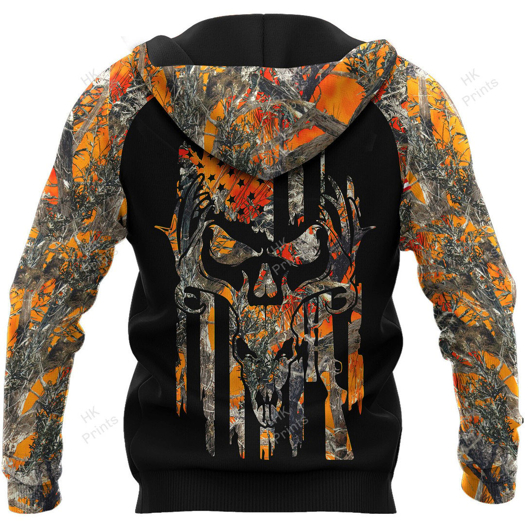 Blisscorners Personalized Bow Hunting Life Orange Camouflage Hunting Apparels