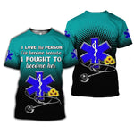 Blisscorners Black and Green Sunflower Nurse 3D Shirt, Nurse Apparel Gift Idea For Nurse