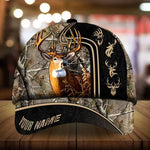 Blisscorners Beautiful Deer Hunting Camo Personalized Cap 3D
