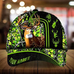 Blisscorners Beautiful Deer Hunting Camo Personalized Cap 3D