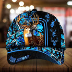 Blisscorners Beautiful Deer Hunting Camo Personalized Cap 3D