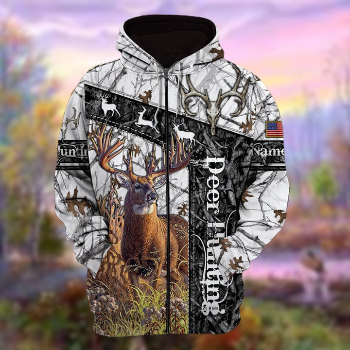 Blisscorners Personalized Name The Unique Hunting Multicolor