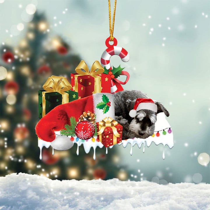 Blisscorners COCKER SPANIEL MERRY CHRISTMAS HANGING ORNAMENT