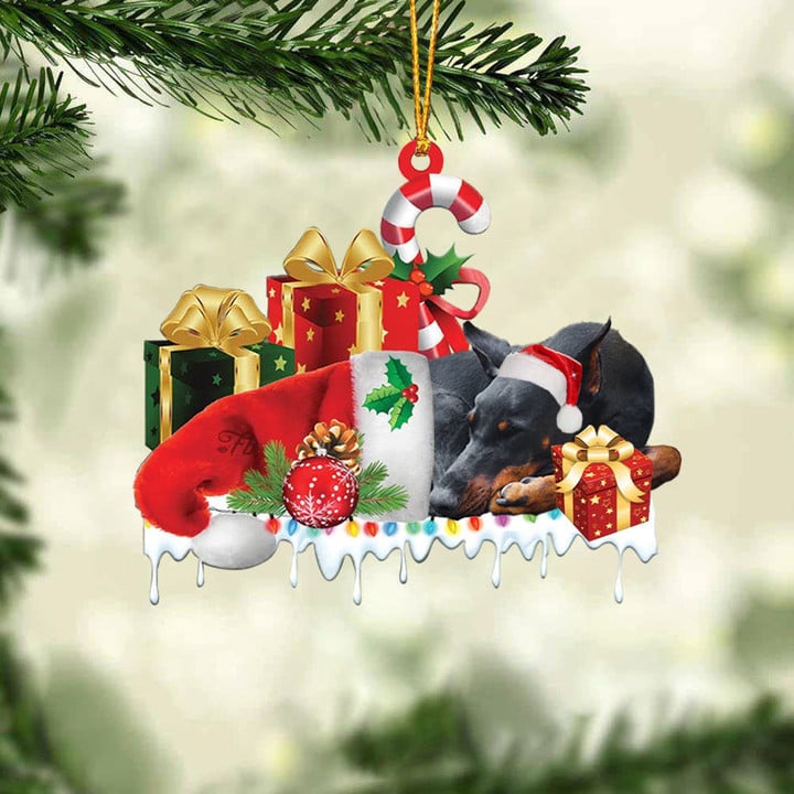 Blisscorners MALTIPOO1 MERRY CHRISTMAS HANGING ORNAMENT