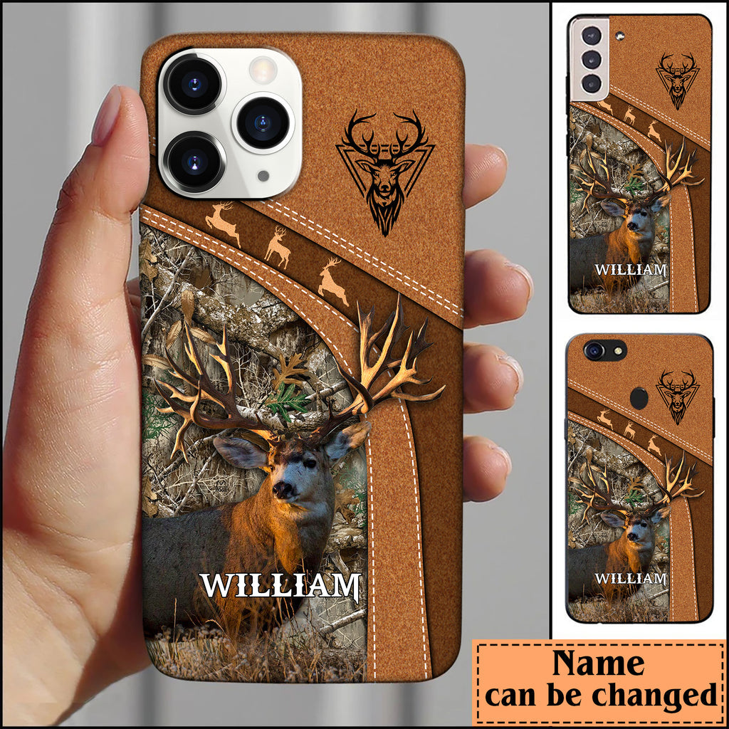 Blisscorners Deer Hunting Personalized Name Phone Case LM1012