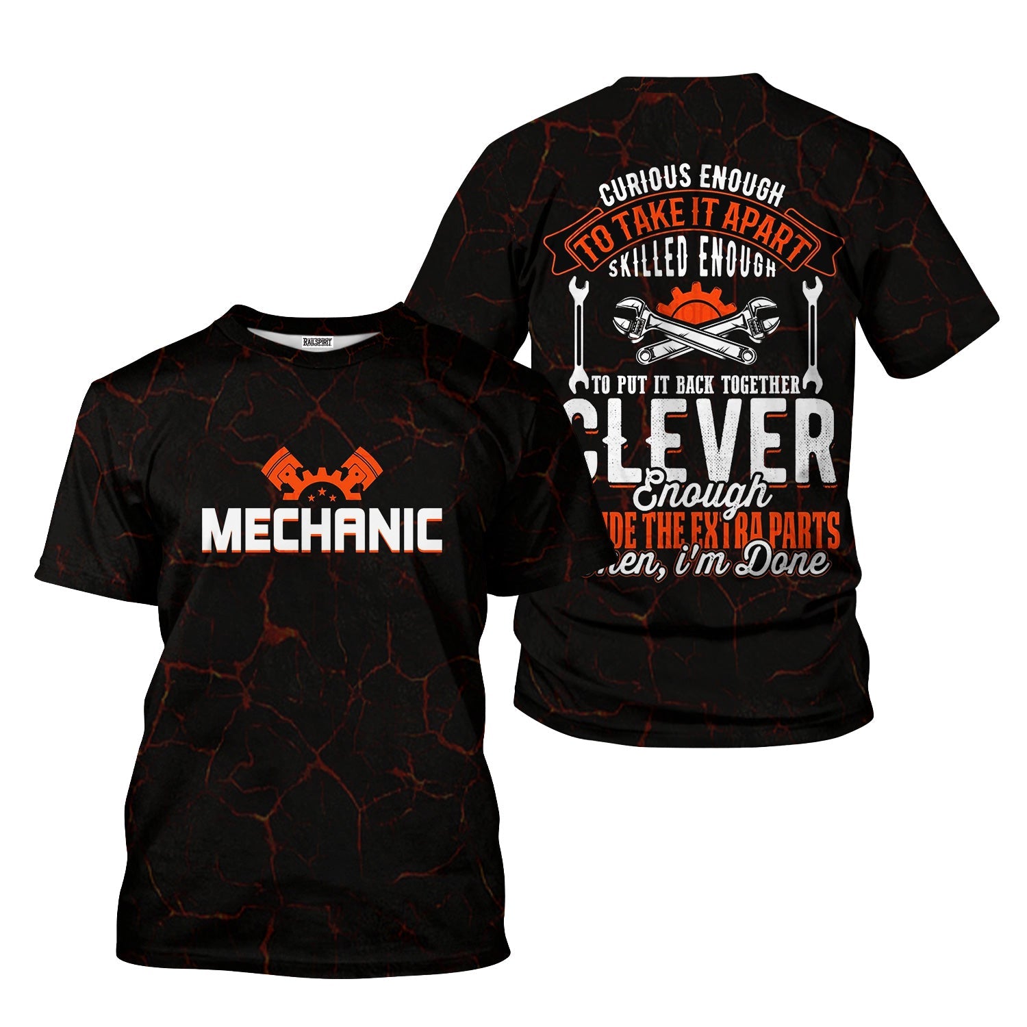 Blisscorners Custom Name Funny Mechanic Shirt Curious Enough To Take It Apart Mechanic Jacket Hoodie
