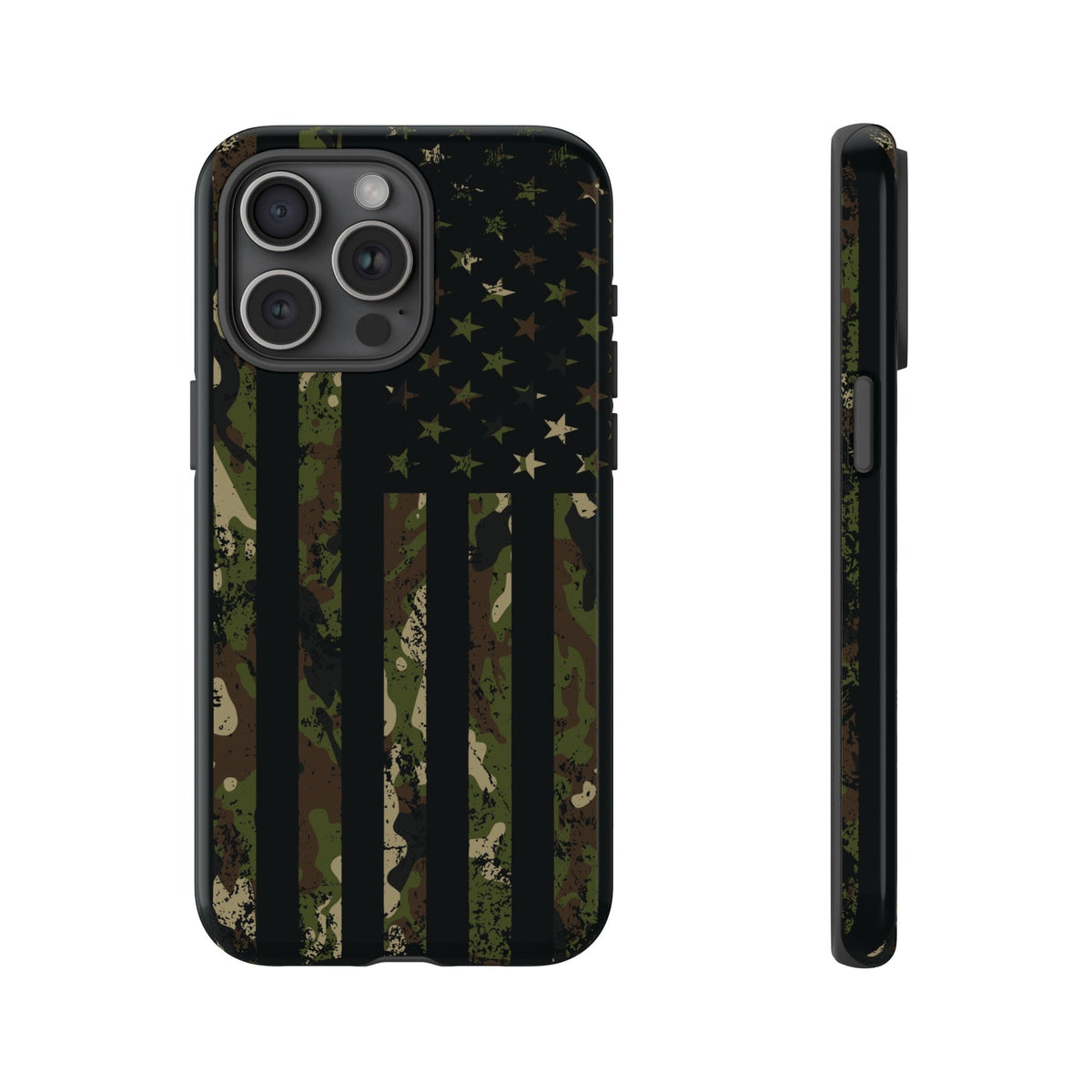 Blisscorners Camo Flag Full Wrap Phone Case LM0812