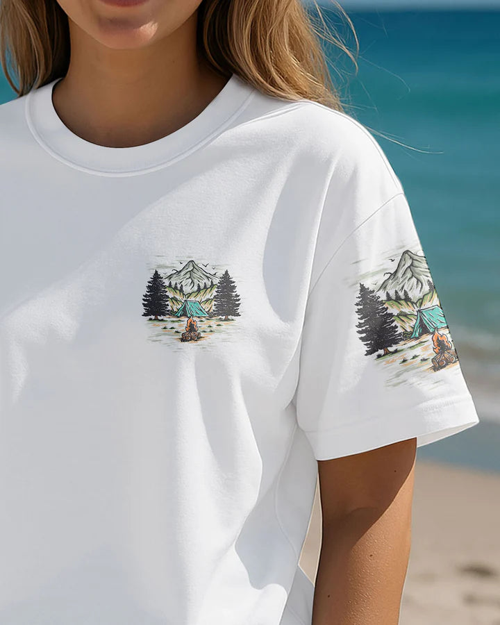 BLISSCORNERS LIFE IS BETTER BY THE CAMPFIRE ALL OVER PRINT