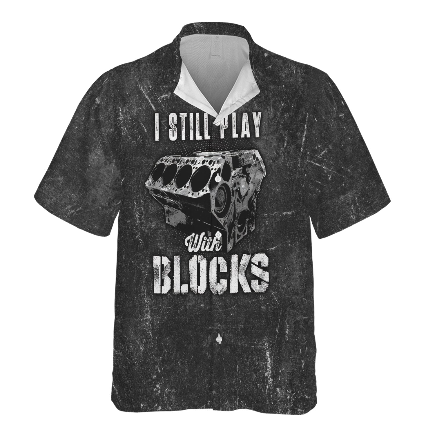 Blisscorners Vintage Mechanic Shirt I Still Play With Blocks T Shirt