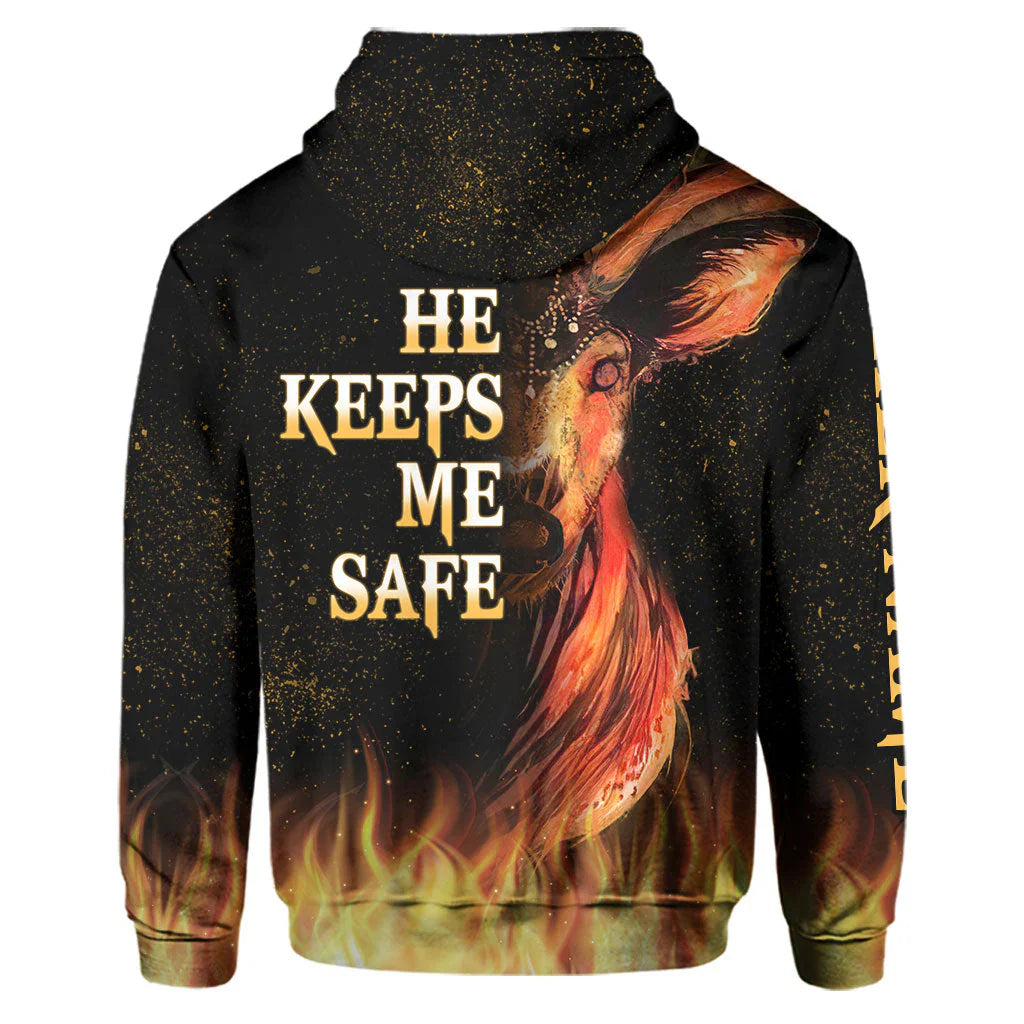 Blisscorners Hunting Couple, Personalized Couple Hunting Hoodie, Personalized 3D Hoodie For Hunting Lover