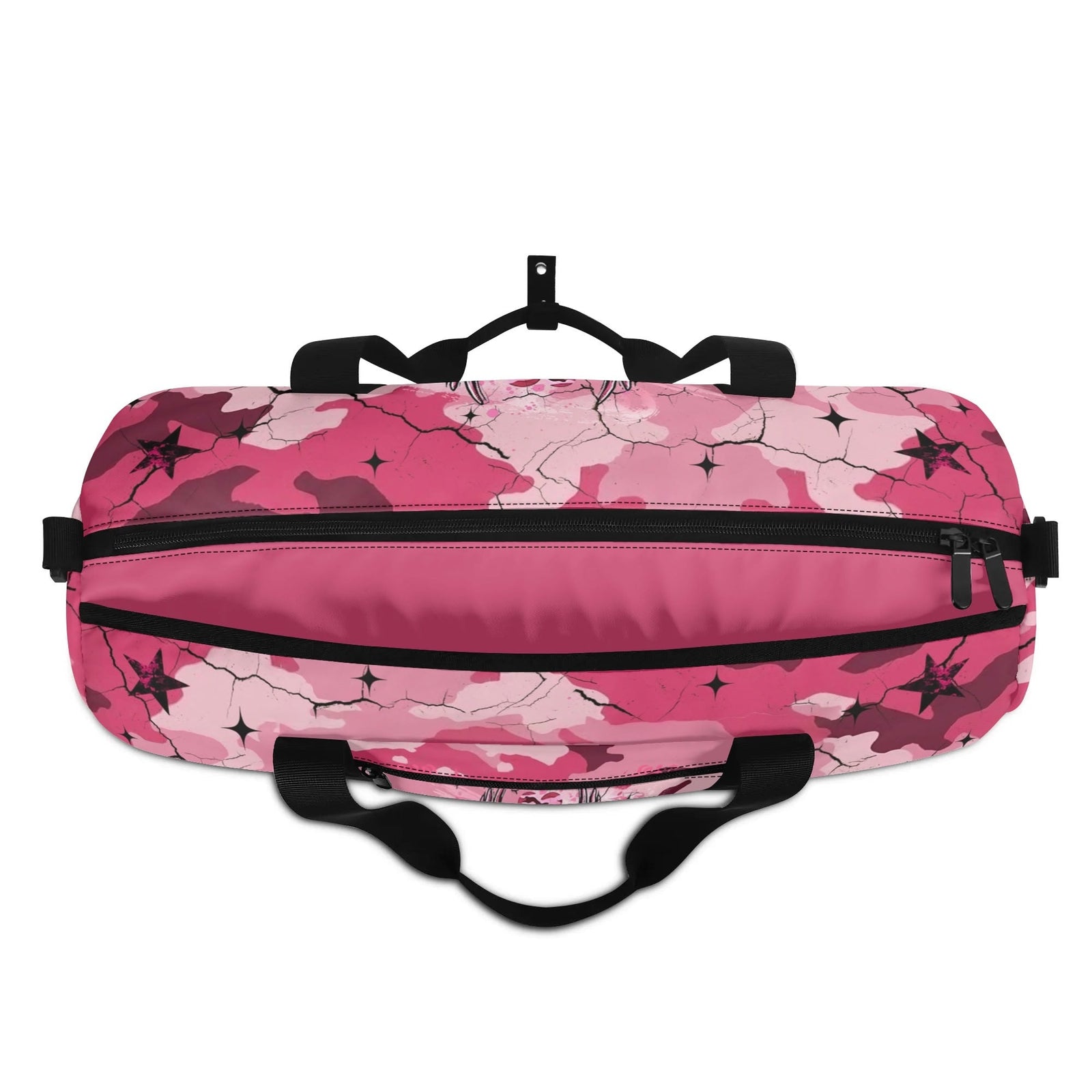 BLISSCORNERS PINK DEER CAMO TRAVELLING BAG