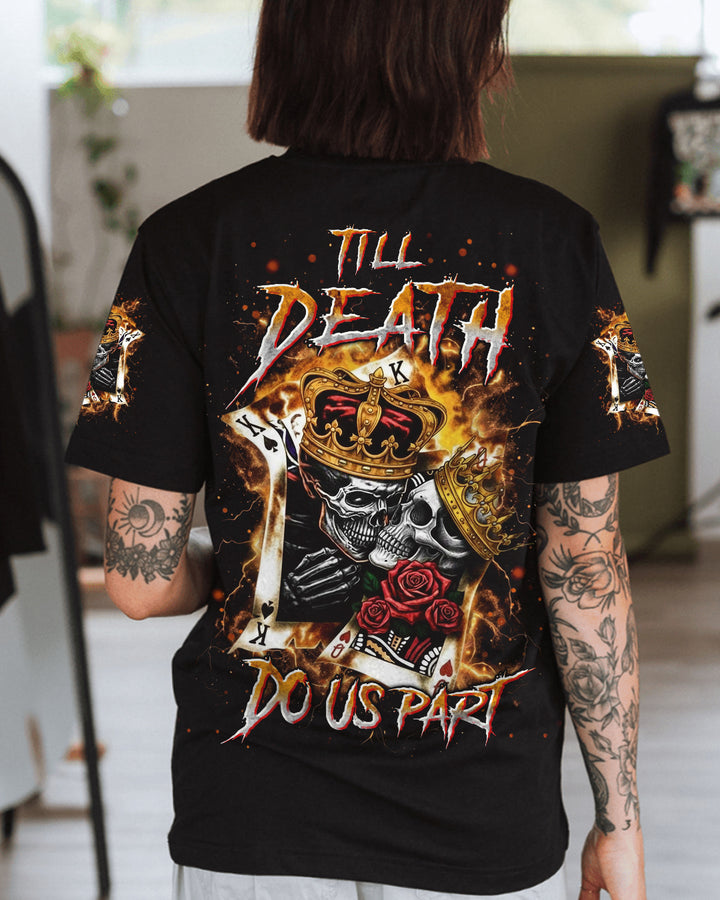 BLISSCORNERS TILL DEATH DO US PART COUPLE ALL OVER PRINT 17