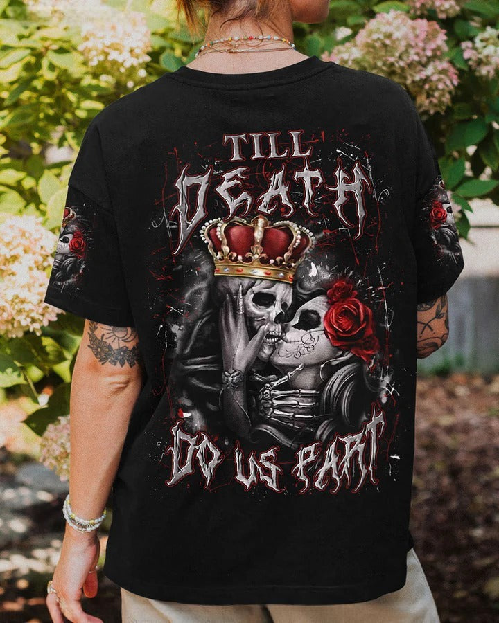 BLISSCORNERS TILL DEATH DO US PART COUPLE ALL OVER PRINT 19