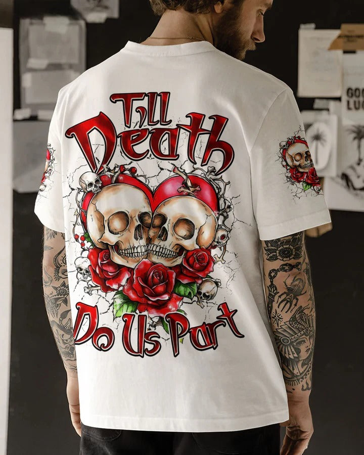 Blisscorners TILL DEATH DO US PART COUPLE ALL OVER PRINT 1