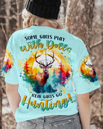 BLISSCORNERS REAL GIRLS GO HUNTING DEER ALL OVER PRINT
