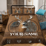 Blisscorners Personalized Deer Hunting Blanket