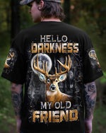 BLISSCORNERS HELLO DARKNESS MY OLD FRIEND DEER ALL OVER PRINT