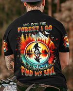 BLISSCORNERS AND INTO THE FOREST I GO BIGFOOT COMPASS ALL OVER PRINT