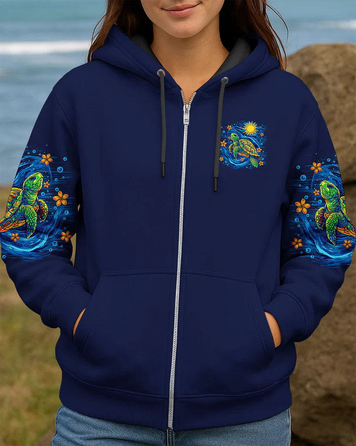 BLISSCORNERS SALTWATER HEALS EVERYTHING TURTLE ALL OVER PRINT 1
