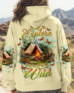 BLISSCORNERS BORN TO EXPLORE DESTINED TO BE WILD ALL OVER PRINT