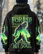 BLISSCORNERS AND INTO THE FOREST I GO BIGFOOT ALL OVER PRINT