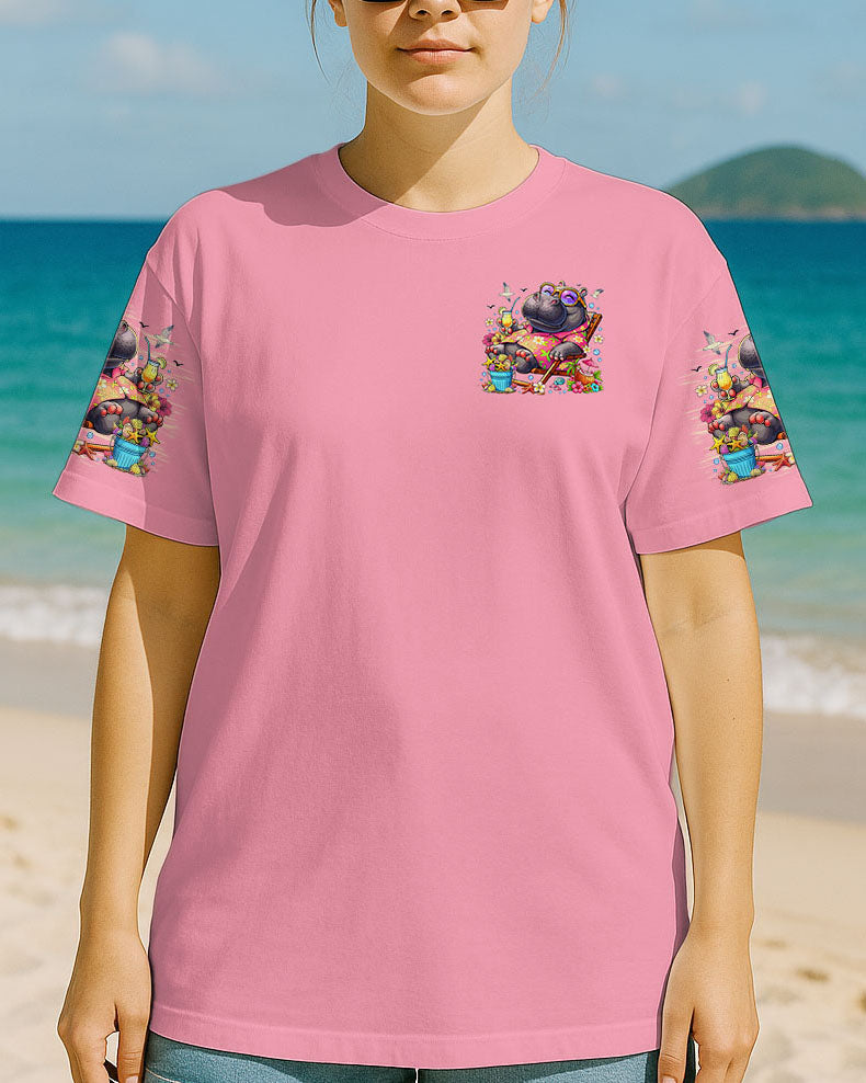 BLISSCORNERS SANDY TOES SUNKISSED NOSE HIPPO ALL OVER PRINT