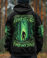 BLISSCORNERS AND INTO THE FOREST I GO BIGFOOT ALL OVER PRINT