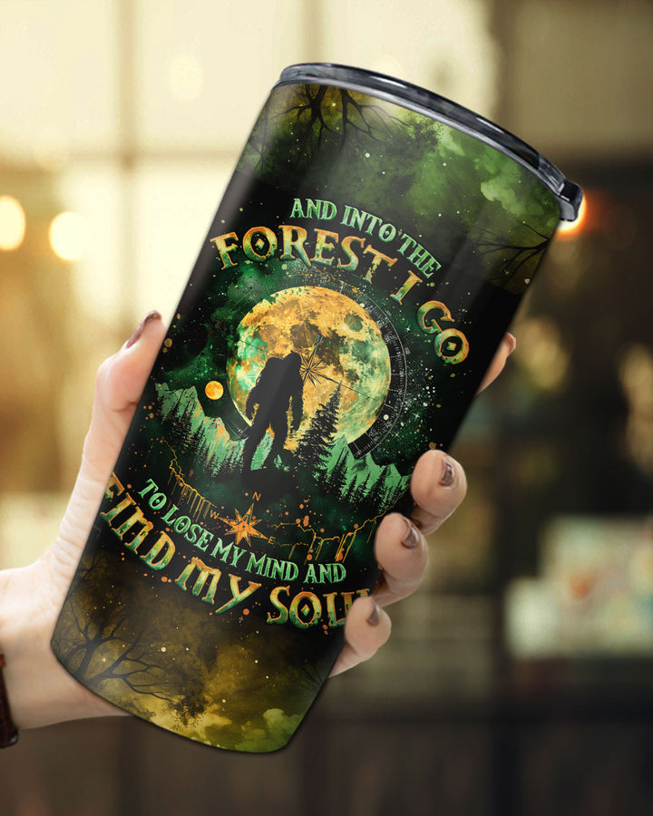 BLISSCORNERS AND INTO THE FOREST I GO BIGFOOT TUMBLER - TLNO0801252