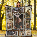 Blisscorners 3D Deer Hunting Pocket Blanket