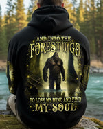 BLISSCORNERS AND INTO THE FOREST I GO BIGFOOT ALL OVER PRINT