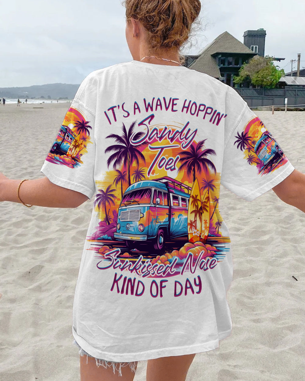 BLISSCORNERS SANDY TOES SUNKISSED NOSE ALL OVER PRINT