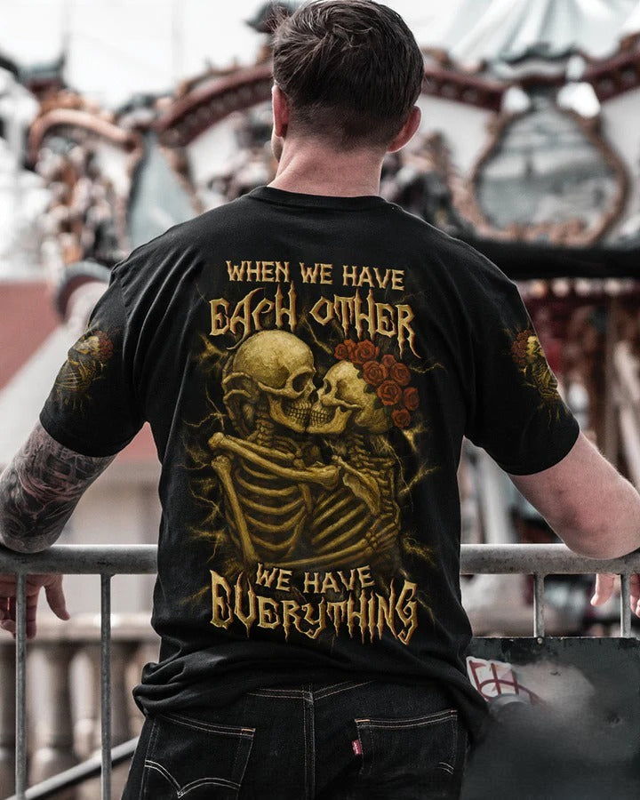 BLISSCORNERS WHEN WE HAVE EACH OTHER COUPLE ALL OVER PRINT