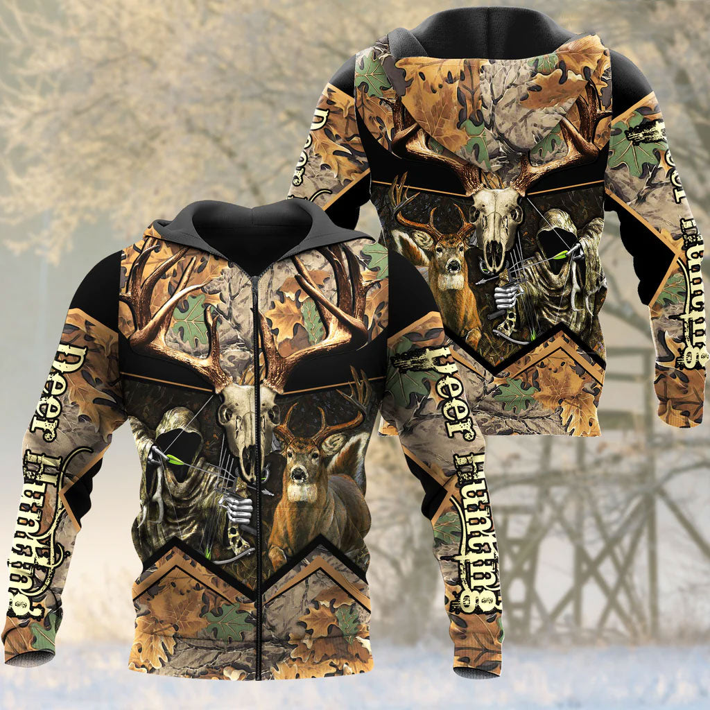 Blisscorners Deer Hunting Unisex Hoodie