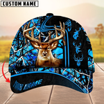 Blisscorners Beautiful Deer Hunting Version 2 Camouflage Pattern Multicolor Personalized Name 3D Cap