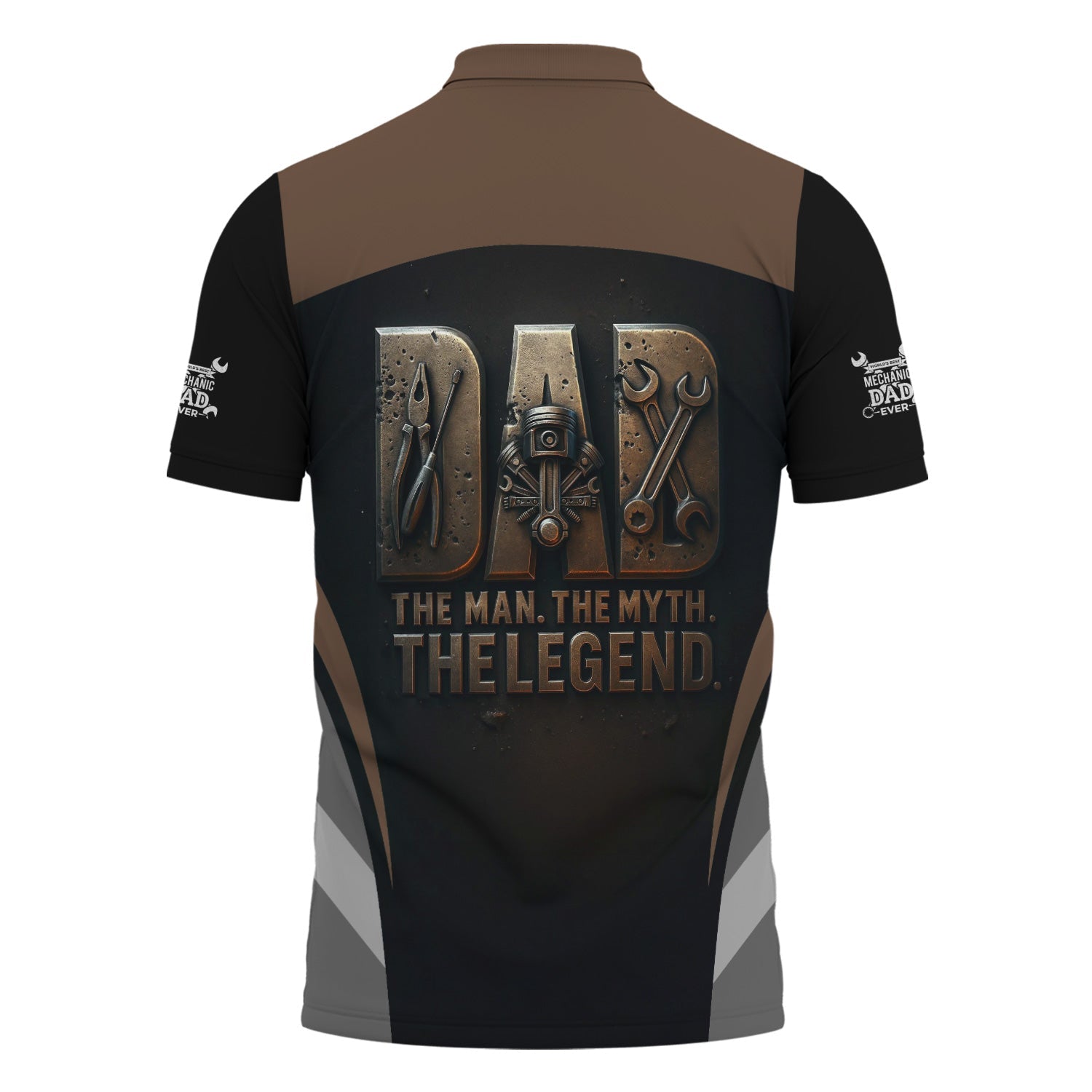 Blisscorners Personalized Mechanic Shirt, Dad The Man The Myth The Legend, Gift For Men