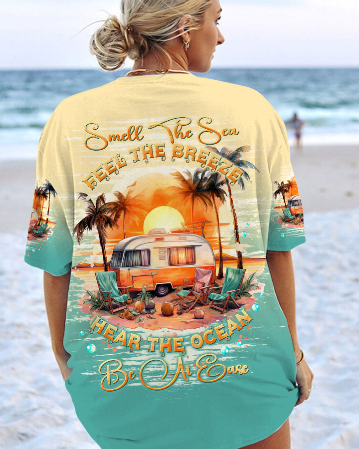 BLISSCORNERS SMELL THE SEA FEEL THE BREEZE ALL OVER PRINT