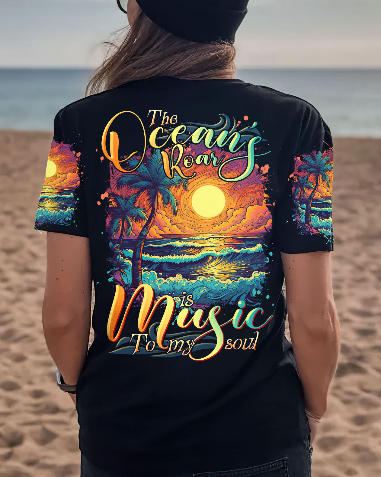 BLISSCORNERS THE OCEAN'S ROAR ALL OVER PRINT