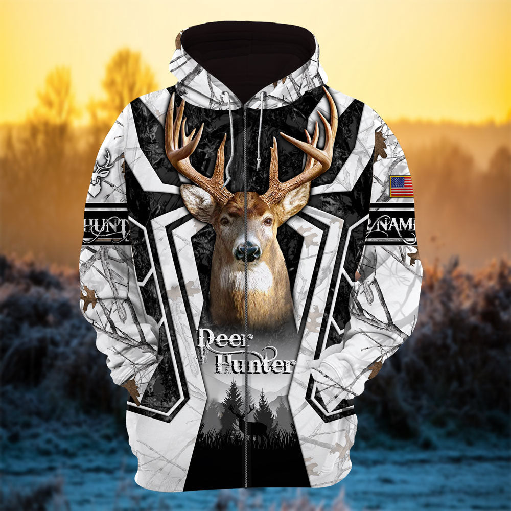 Blisscorners The Greatest Deer Hunting 3D Hoodie (3 Colors)
