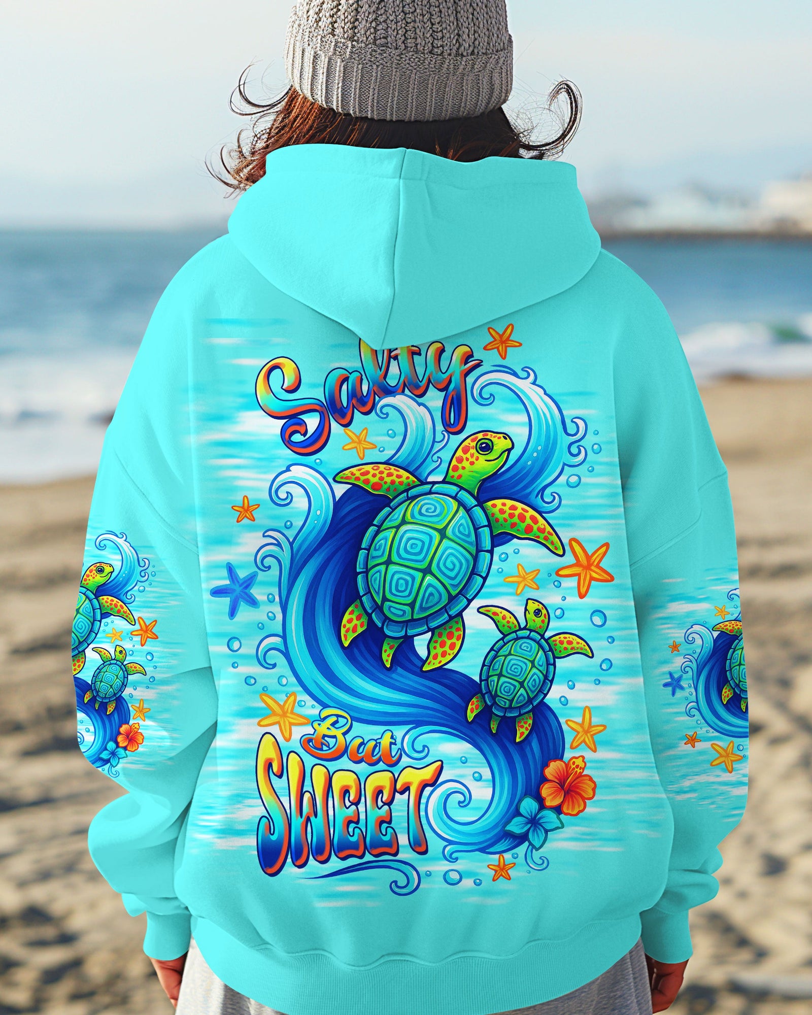 BLISSCORNERS SALTY BUT SWEET TURTLE ALL OVER PRINT