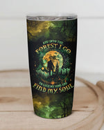 BLISSCORNERS AND INTO THE FOREST I GO BIGFOOT TUMBLER