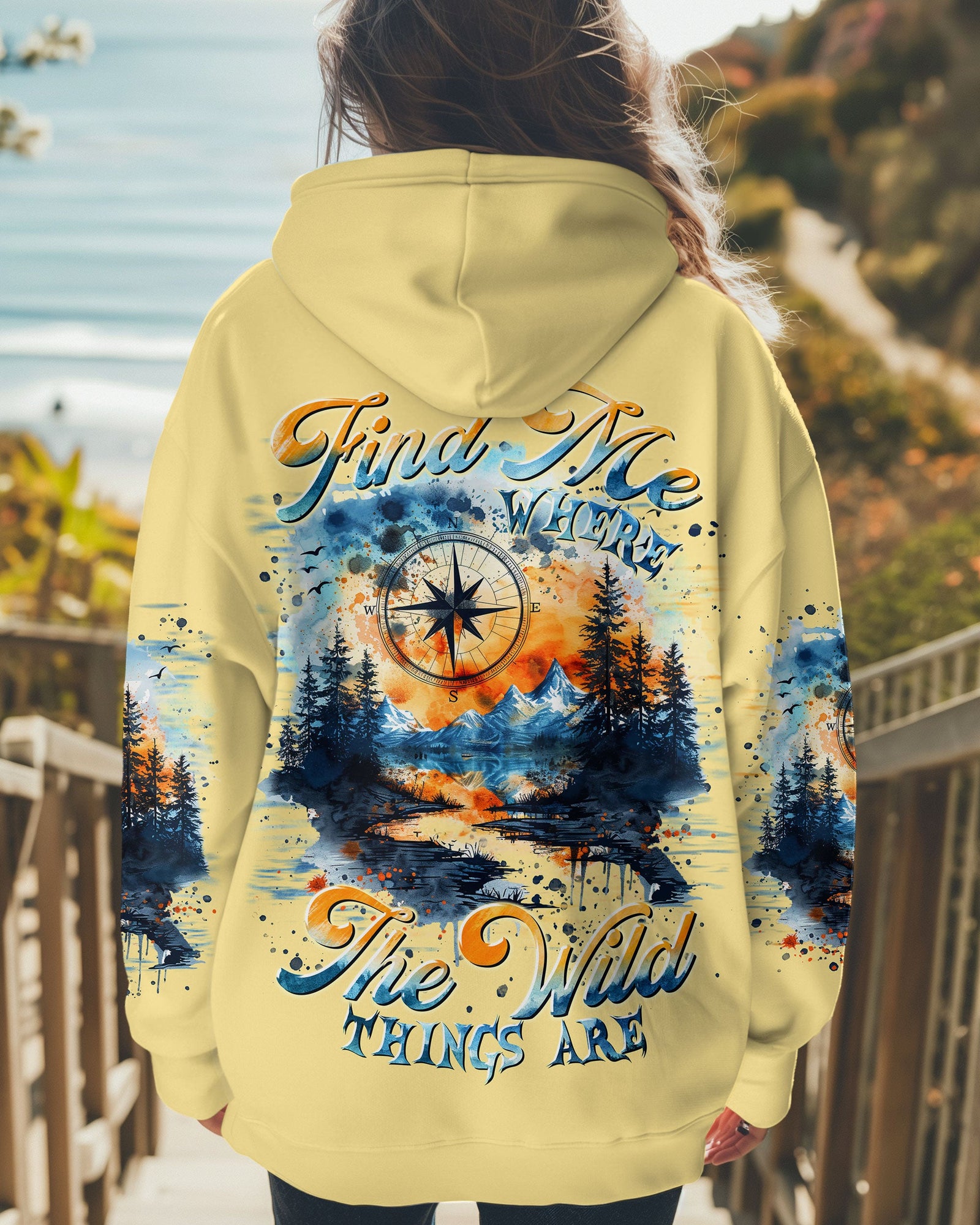 BLISSCORNERS FIND ME WHERE THE WILD THINGS ARE ALL OVER PRINT