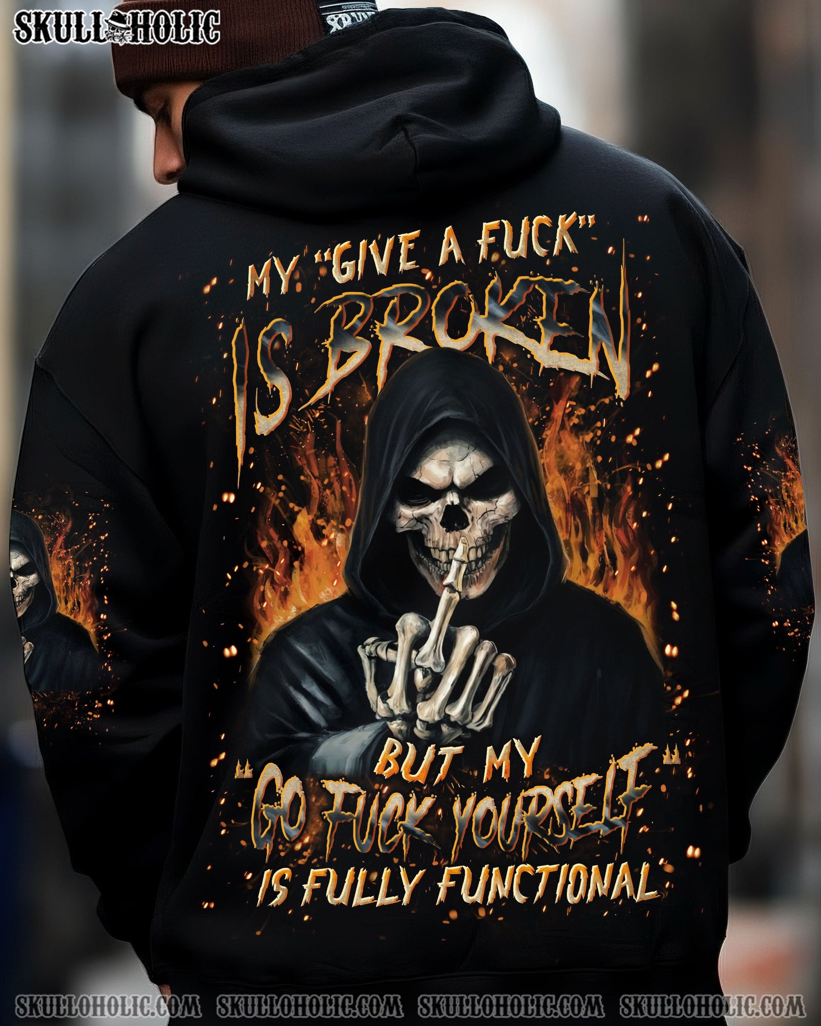 BLISSCORNERS MY GIVE A F IS BROKEN ALL OVER PRINT
