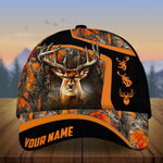 Blisscorners Premium Deer Hunting Collab Artist Classic Personalized Cap