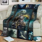 Blisscorners Wolf Hunting Blanket