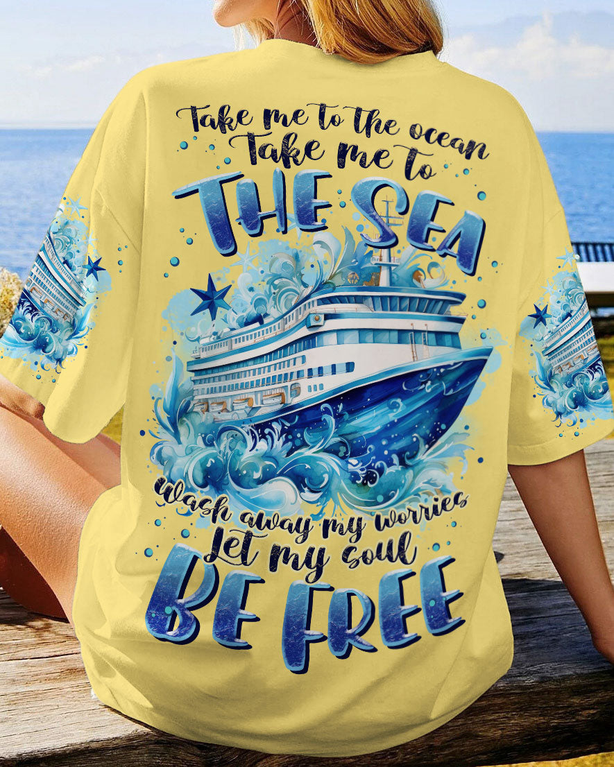 BLISSCORNERS TAKE ME TO THE OCEAN CRUISE ALL OVER PRINT