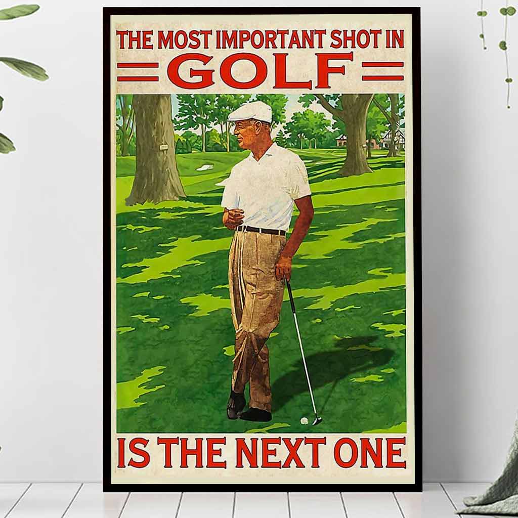 Blisscorners Golf Motivational Sayings Golf Canvas, Golf Art, Golf Canvas, Gifts For Golf Lovers LM2611
